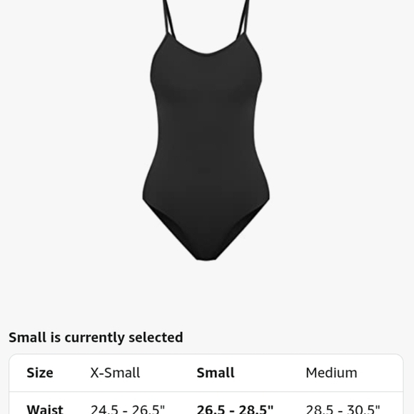 Retro Criss Cross Back Onepiece Swimsuit, Adjustable Strap Swimwear, New, XS - Picture 4 of 4